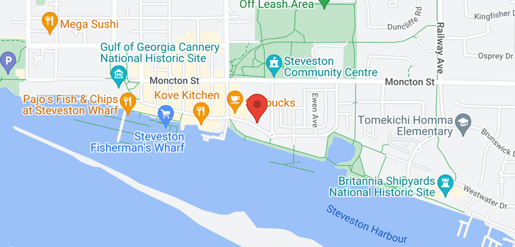 map of 413 4211 BAYVIEW STREET